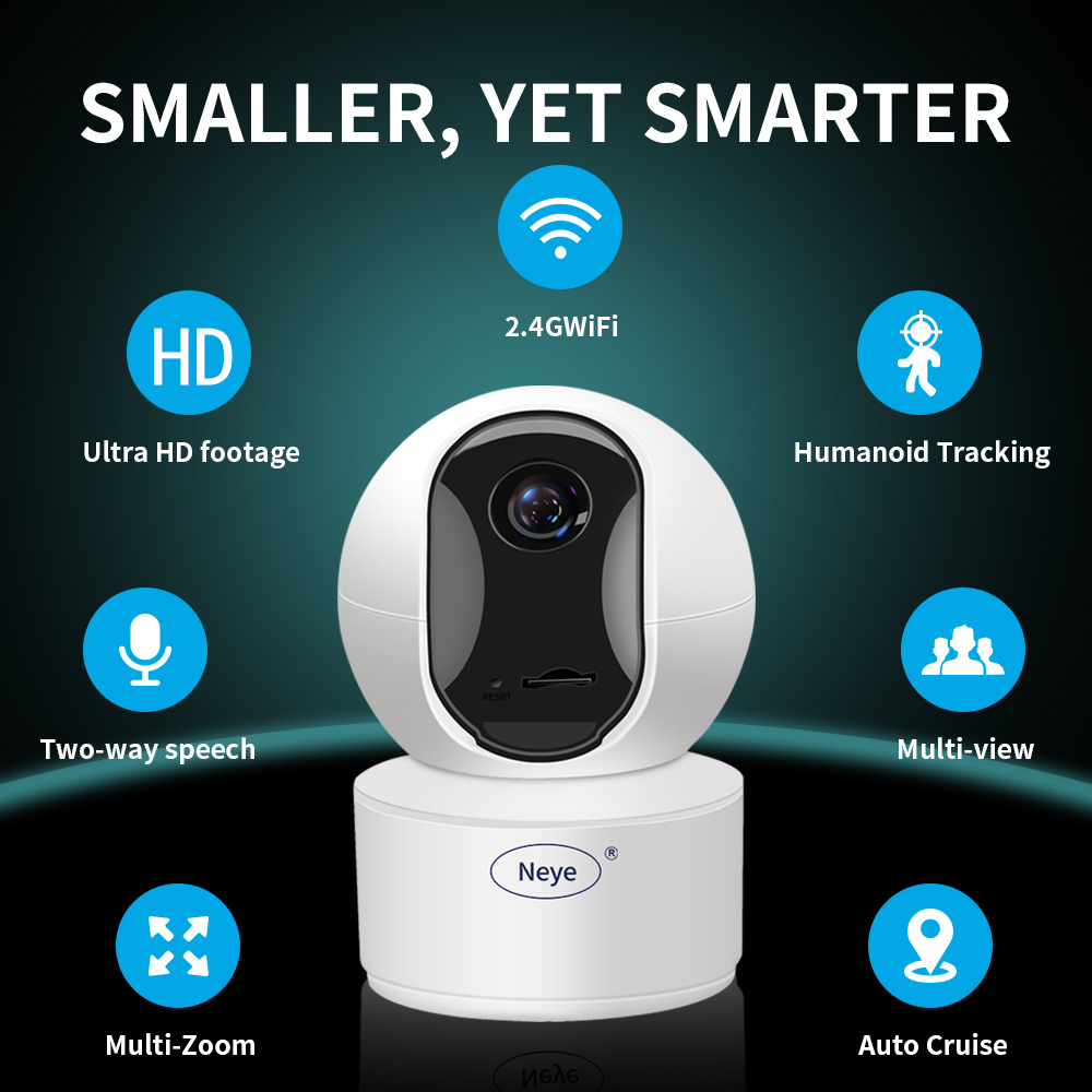 Smart Home Camera Ezviz - Kamera dalam ruangan, 8MP 4K WiFi