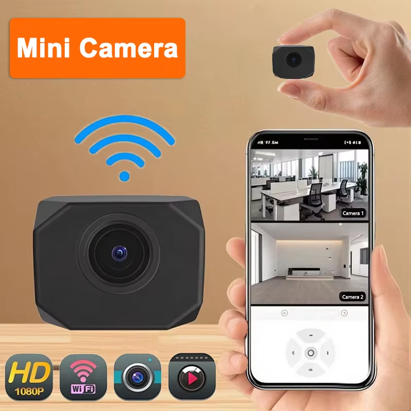 Smart Home Video - Kamera Keamanan WiFi 4K HD untuk