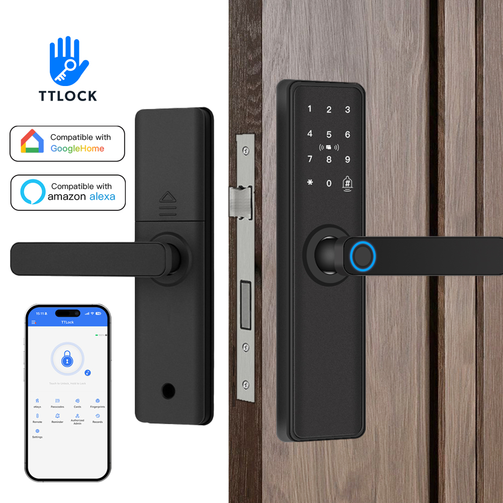 Smart Home Door Lock - Kunci Pintu Pintar Kompatibel dengan Bluetooth