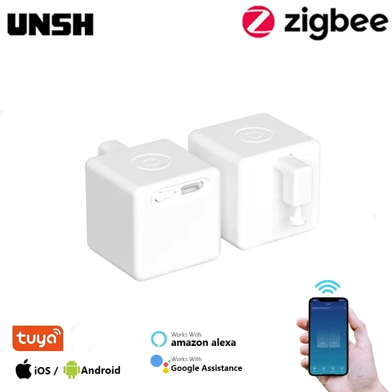 Smart Home Plus - Tuya Zigbee 1/3 Buah Fingerbot Sentuh