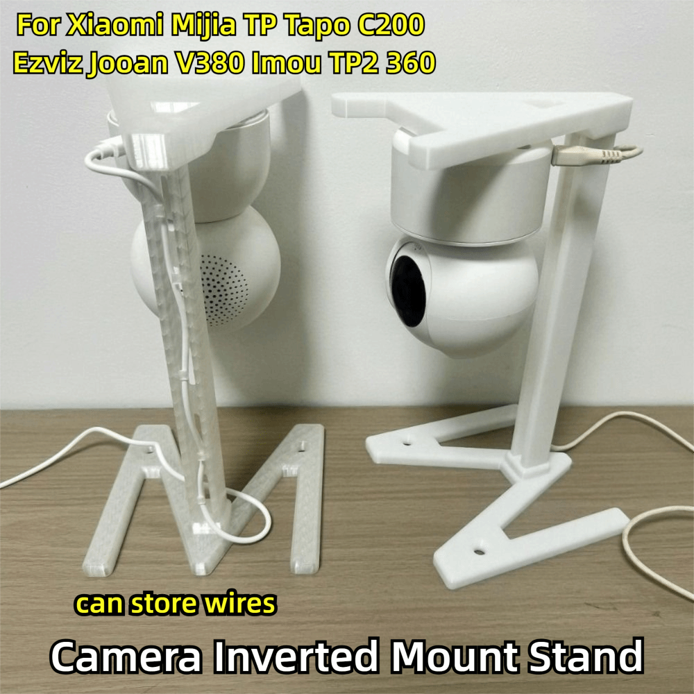 Smart Home Camera Ezviz - Dudukan Kamera 3D Print untuk Dinding,