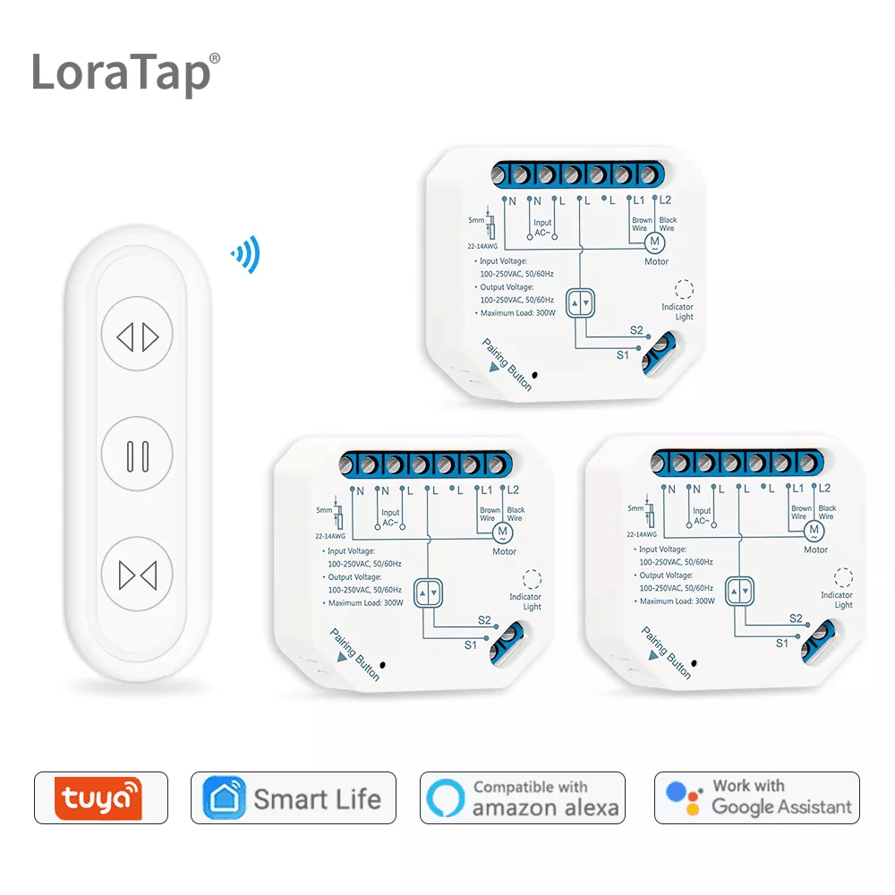 Universal Remote Smart Home - Tuya Modul Sakelar Tirai Hidup Pintar