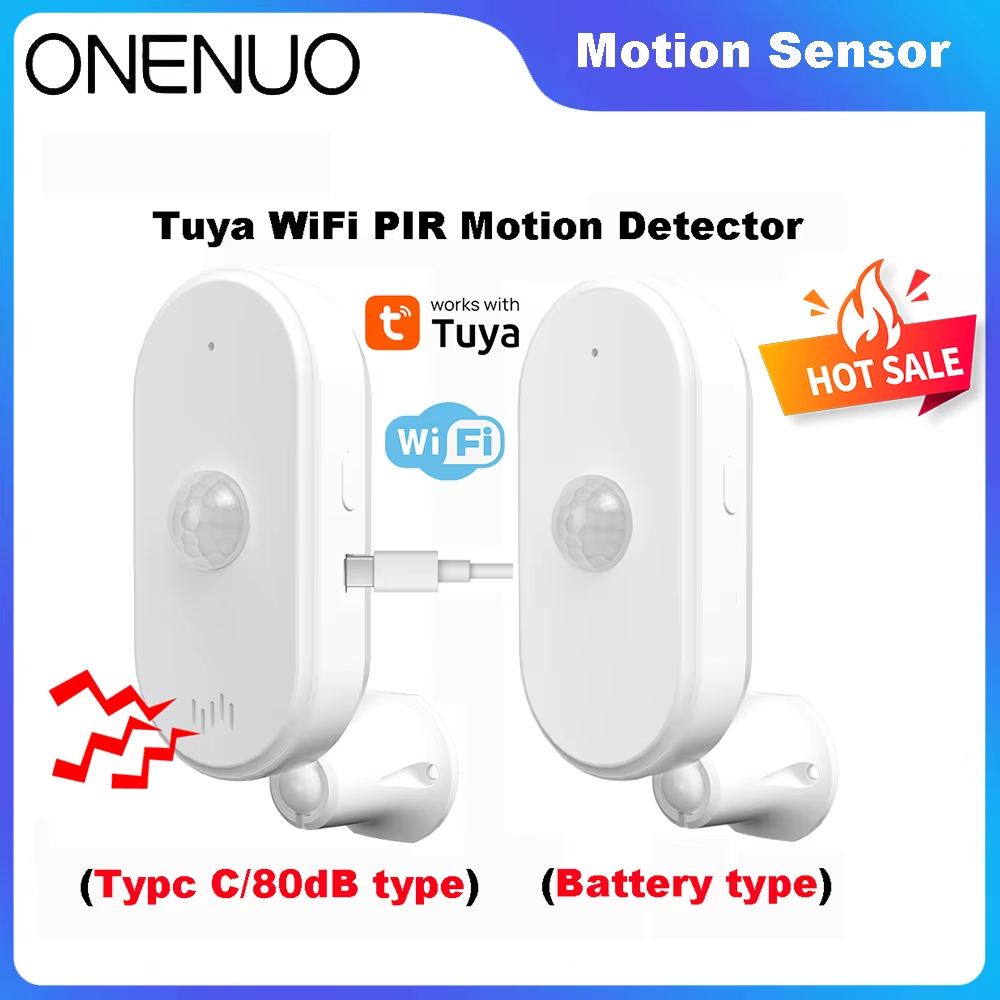 Smart Home Wiser - Tuya WiFi PIR Sensor Gerak Sensor