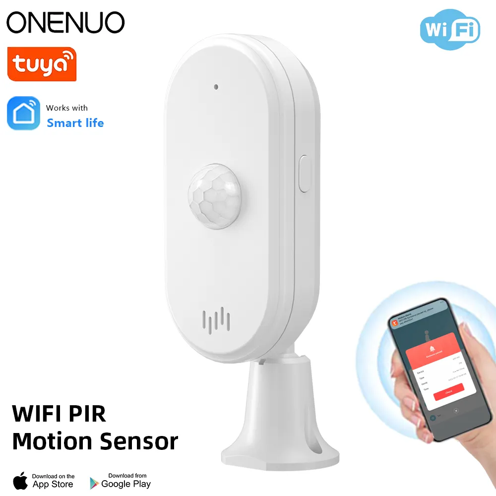 Smart Home Wiser - ONENUO Tuya Alarm maling WiFi, gerakan