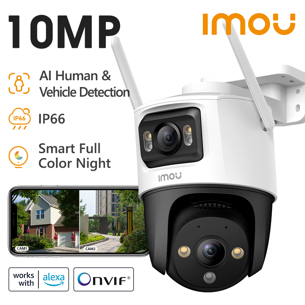 Smart Home Camera Ezviz - IMOU Cruiser Dual 10MP Kamera Keamanan