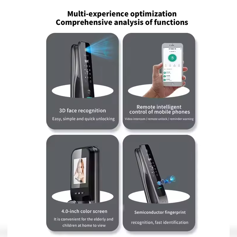 Kunci Pintu Pintar HX5 Pengena - Smart Home Door Lock ulasan dan harga