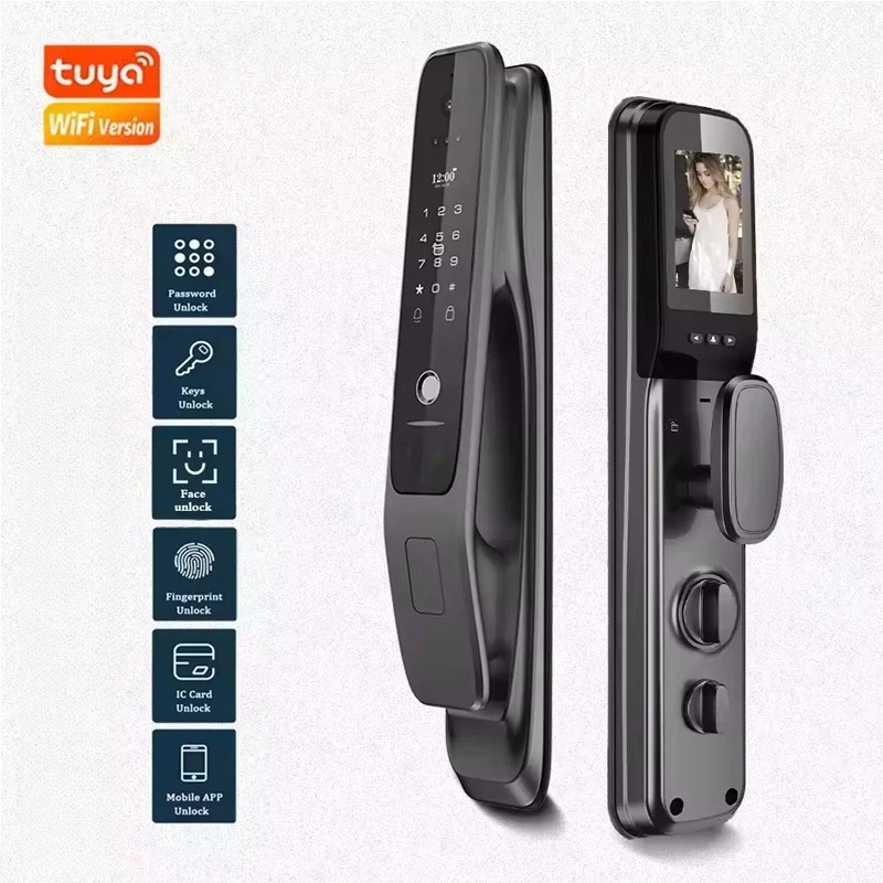 Kunci Pintu Pintar HX5 Pengena - Smart Home Door Lock ulasan dan harga