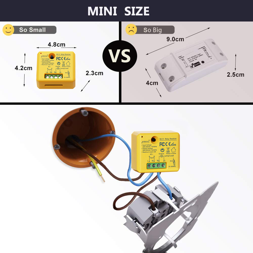 Tuya Smart Life Modul Relay So - Smart Home Yellow ulasan dan harga