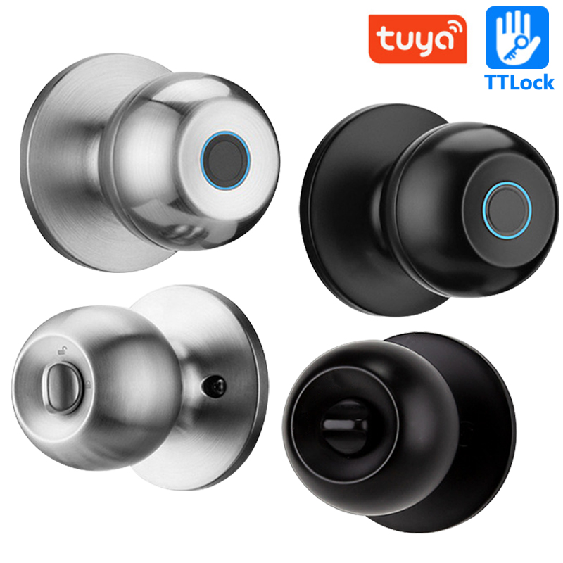 Kunci Pintu Tuya Kunci Sidik J - Smart Home Door Lock ulasan dan harga