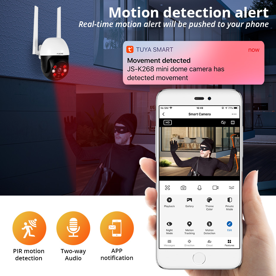 Kamera IP 8MP 4K Fuers untuk K - Smart Home Camera Ezviz ulasan dan harga
