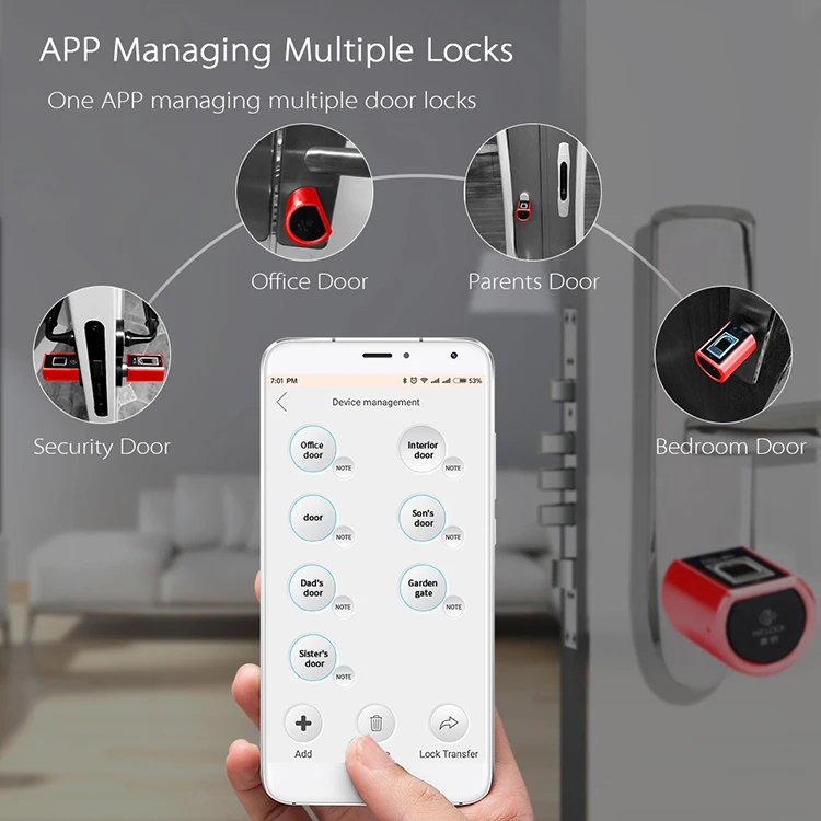 Kunci Pintu Pintar Elektrik Ap - Smart Home Plus ulasan dan harga