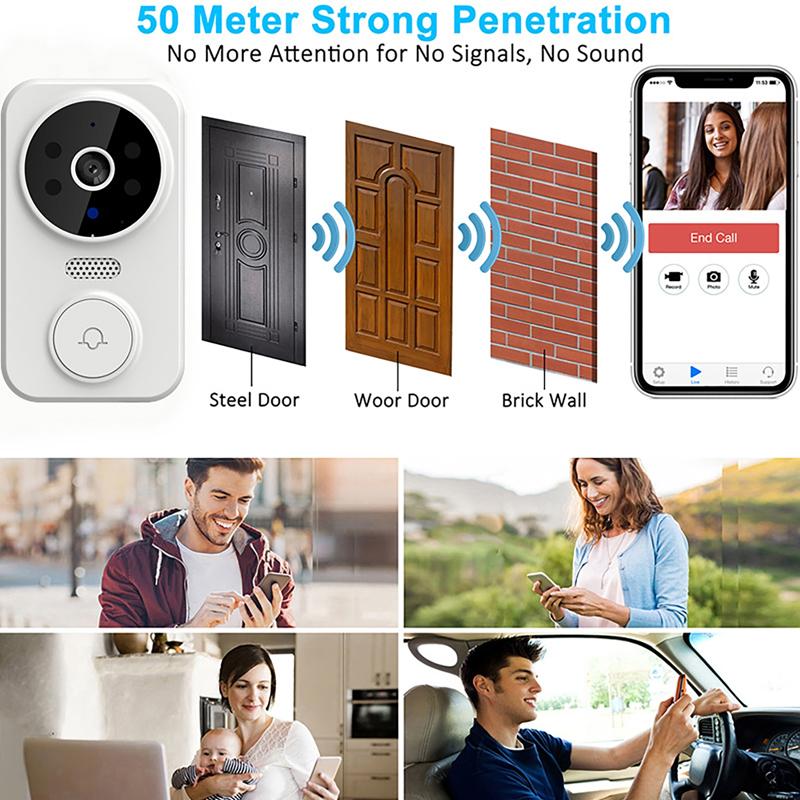Bel Pintu Video Pintar WiFi Ka - Smart Home Video ulasan dan harga