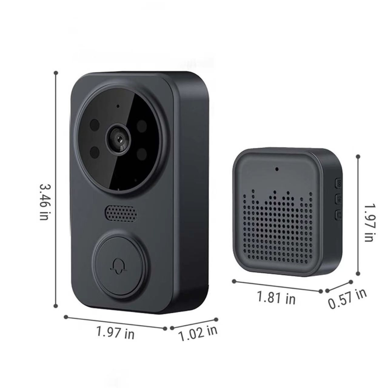 Bel Pintu WIFI Tuya Smart Home - Smart Home Video ulasan dan harga