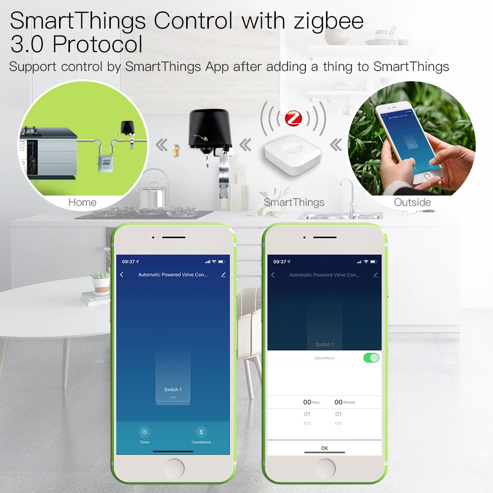 MOES ZigBee 3.0 pengontrol kat - Smart Home Plus ulasan dan harga