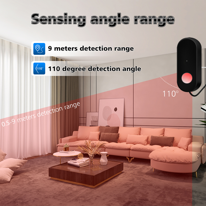 Sensor Gerak PIR WiFi Tuya, De - Smart Home Wiser ulasan dan harga