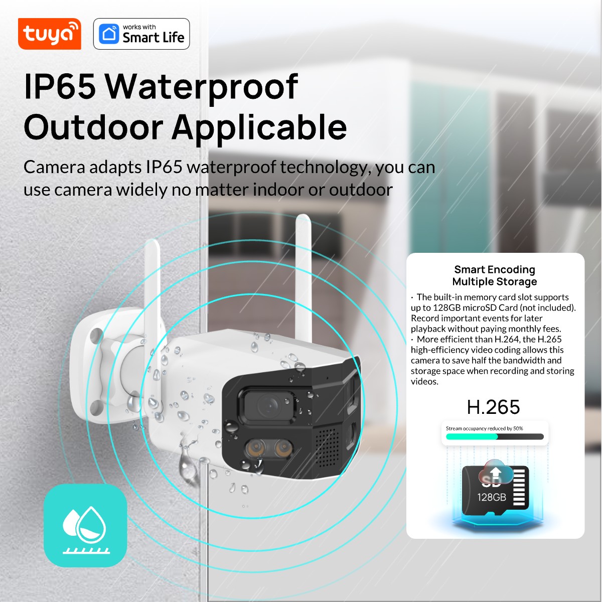 Tuya kamera keamanan pintar 4M - Smart Home Camera Ezviz ulasan dan harga