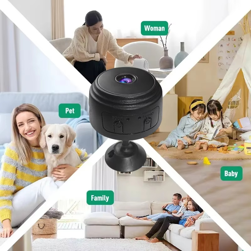 Kamera Mini A9 1080P WiFi, Kam - Smart Home Video ulasan dan harga