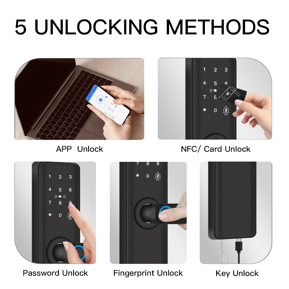 Kunci Pintu Pintar Kompatibel  - Smart Home Door Lock ulasan dan harga