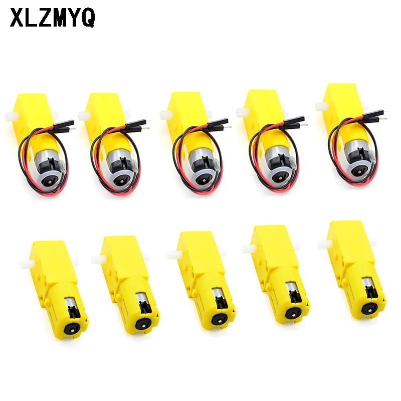 5 buah TT Motor 130 Motor gigi - Smart Home Yellow ulasan dan harga
