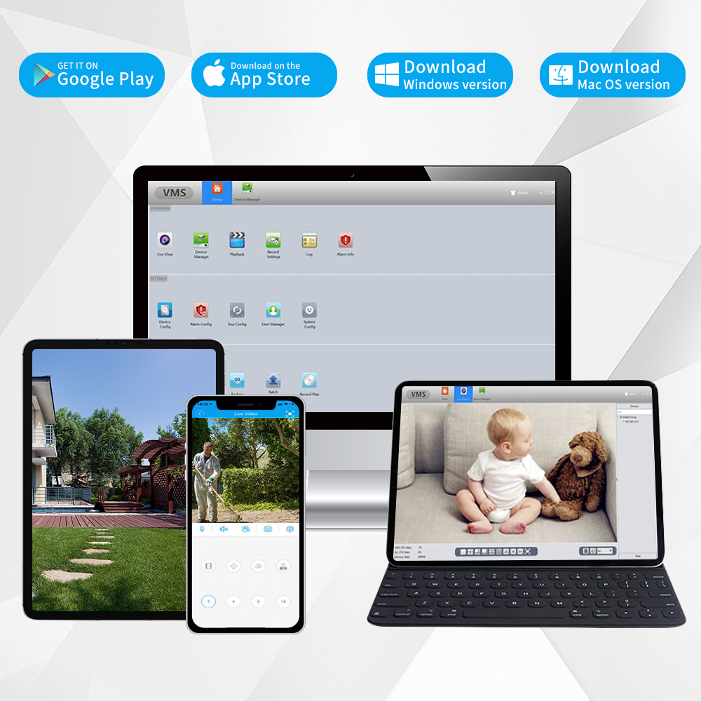 Kamera IP 8MP 4K IP luar ruang - Smart Home Camera Ezviz ulasan dan harga
