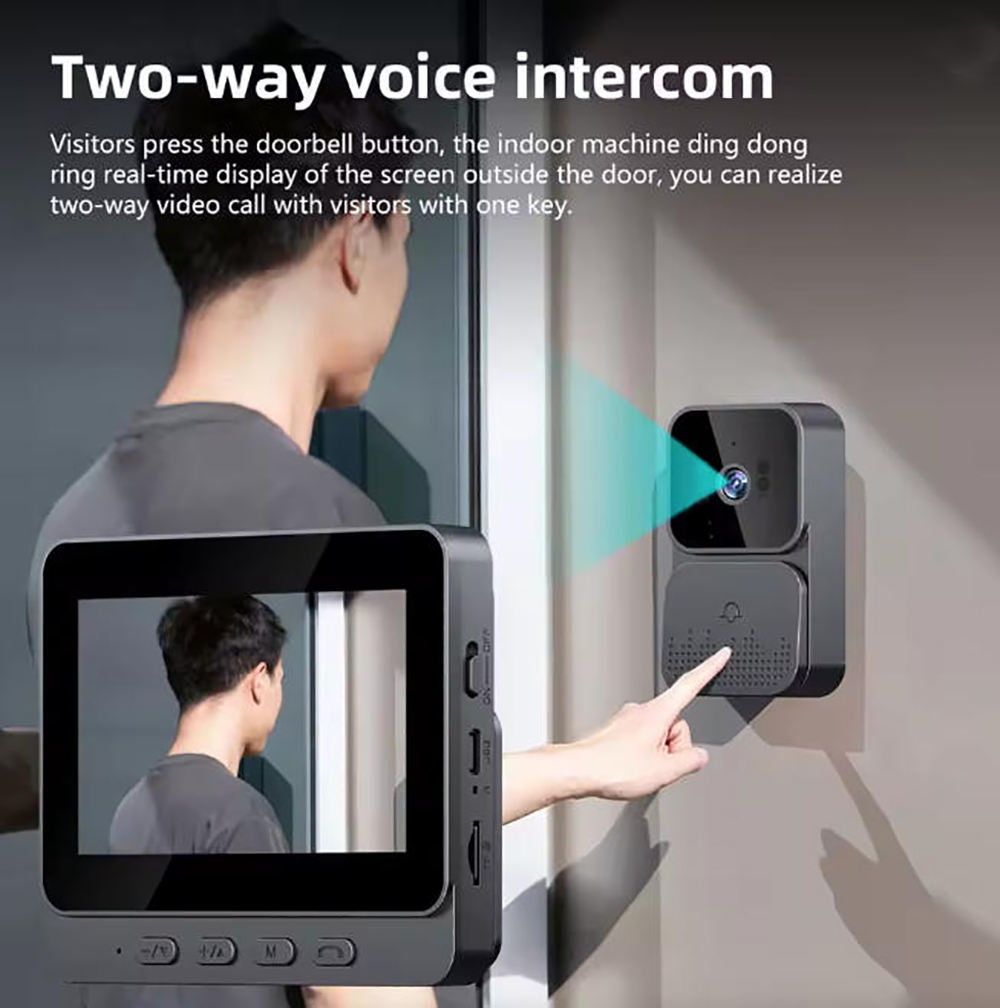    Kamera Bel Pintu 4G, Kamer - Smart Home Video ulasan dan harga