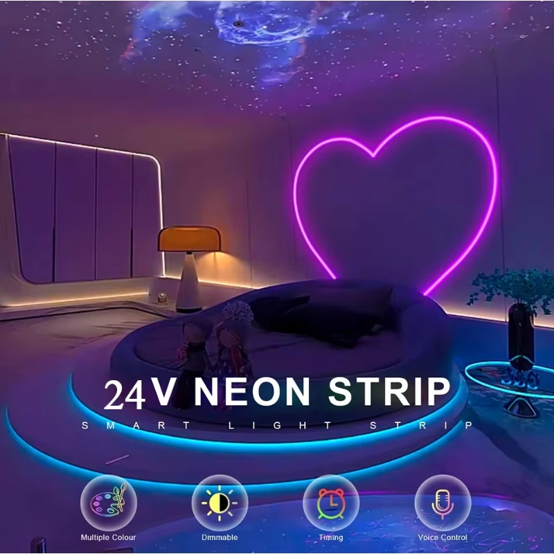 Tuya Smart Life Strip lampu Ne - Smart Home Yellow ulasan dan harga