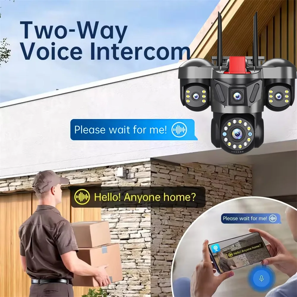 KERUI 12K 24MP Kamera WiFi Lua - Smart Home Camera Ezviz ulasan dan harga