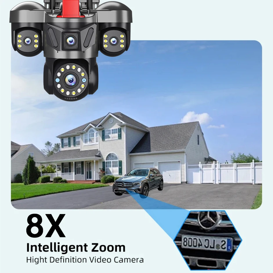 KERUI 12K 24MP Kamera WiFi Lua - Smart Home Camera Ezviz ulasan dan harga