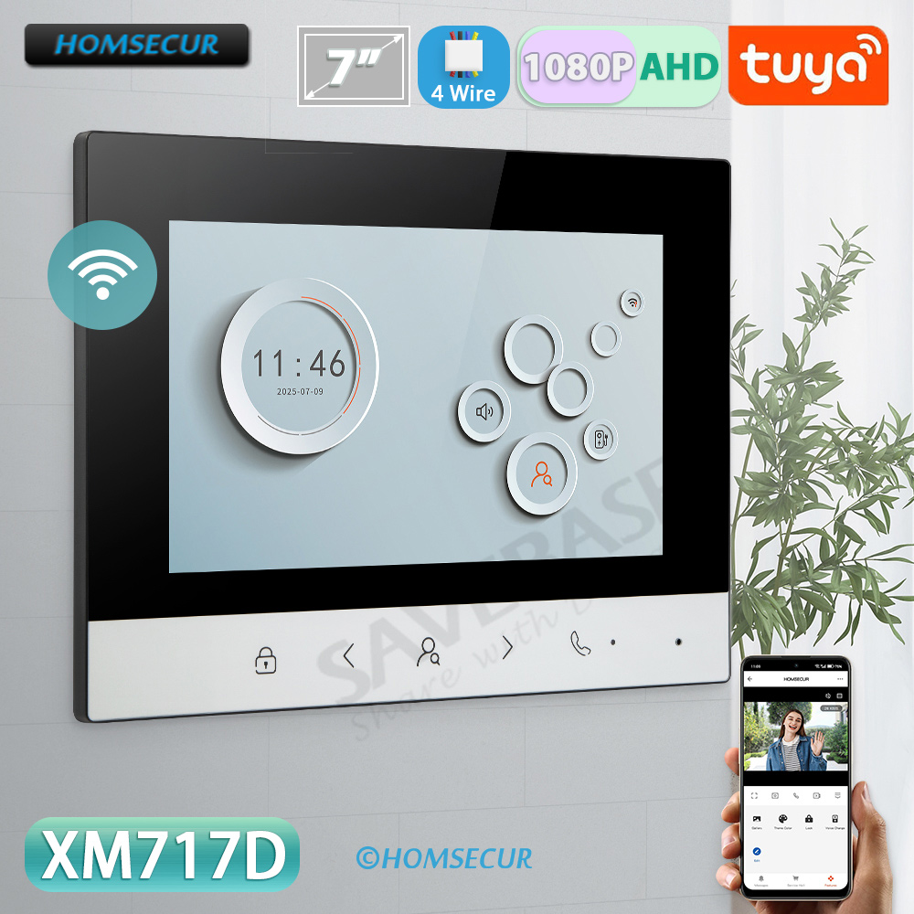 Monitor Dalam Ruangan Tuya Sma - Smart Home Video ulasan dan harga