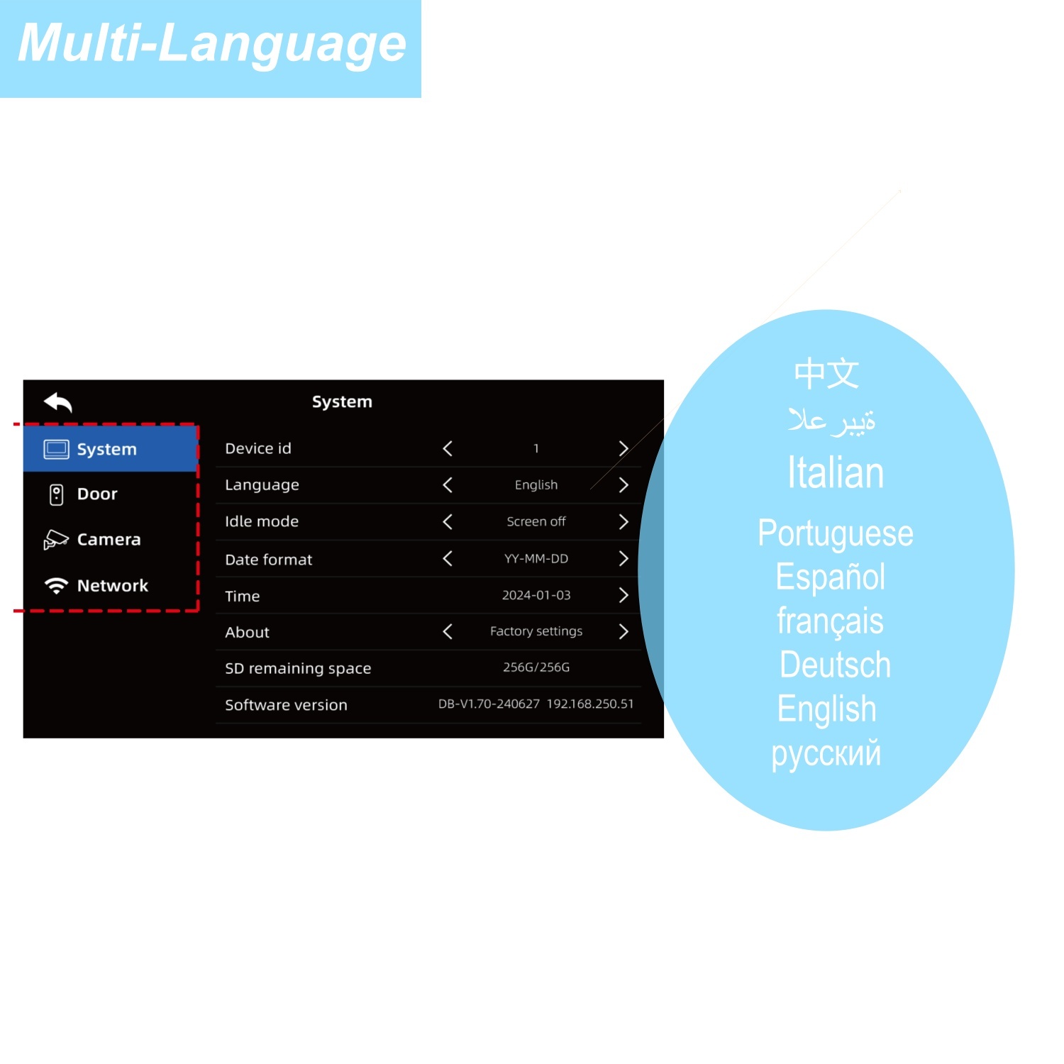 Sistem interkom video WIFI TUY - Smart Home Video ulasan dan harga