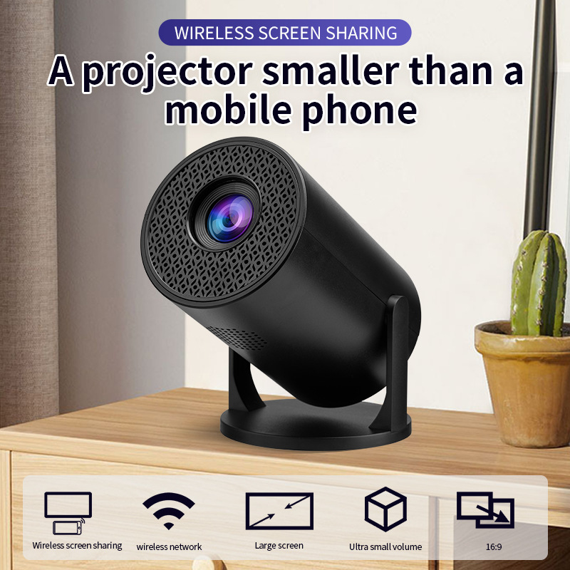Proyektor Video Mini Pintar 4K - Smart Home Video ulasan dan harga
