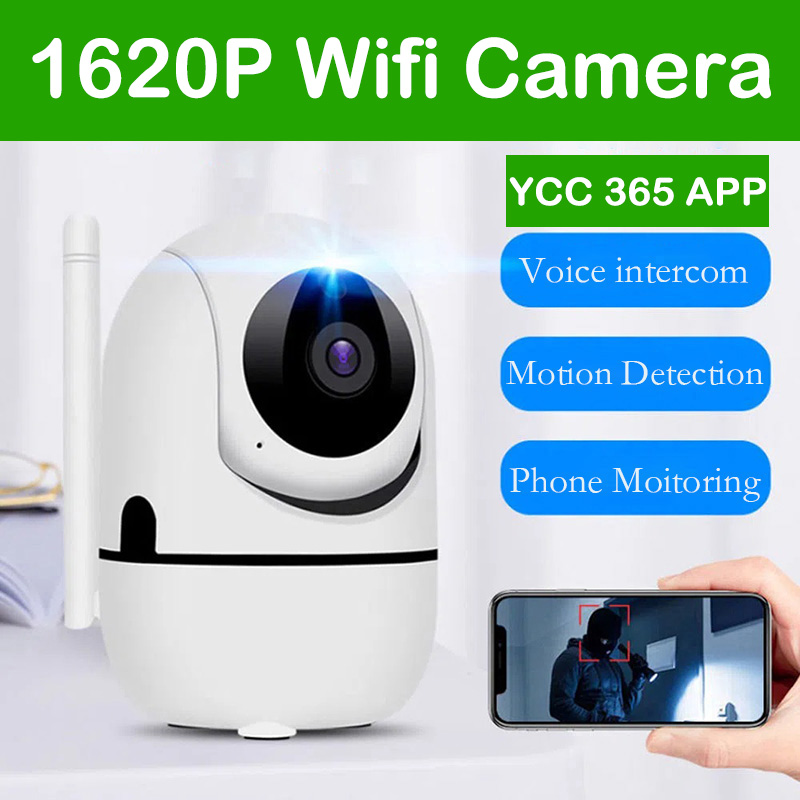 Kamera keamanan CCTV 1620P dal - Smart Home Plus ulasan dan harga