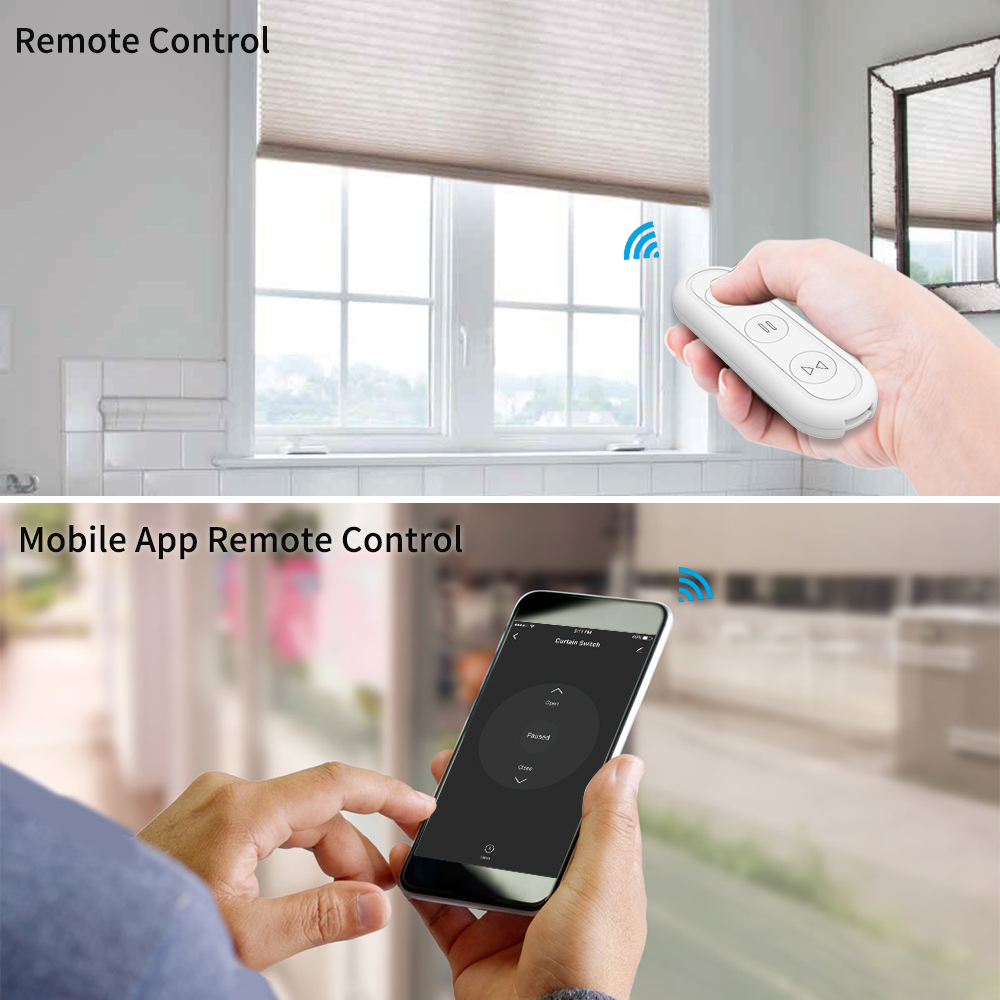 Tuya Modul Sakelar Tirai Hidup - Universal Remote Smart Home ulasan dan harga