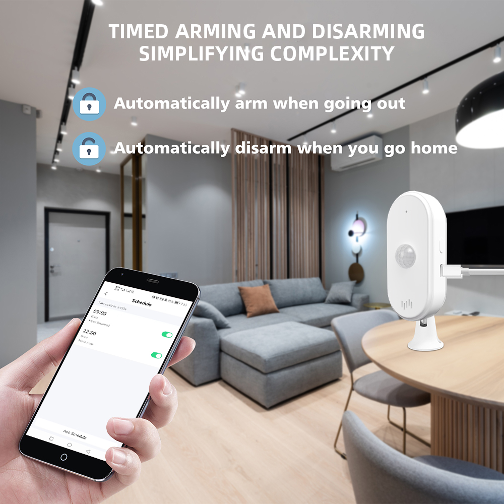 Tuya WiFi PIR Sensor Gerak Sen - Smart Home Wiser ulasan dan harga