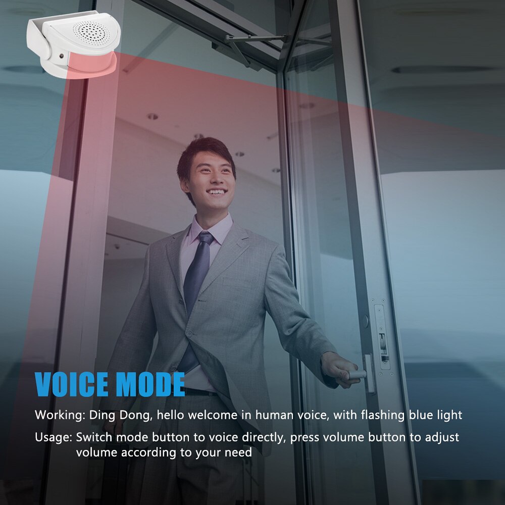 FUERS bel pintu tamu nirkabel, - Wireless Door Sensor ulasan dan harga