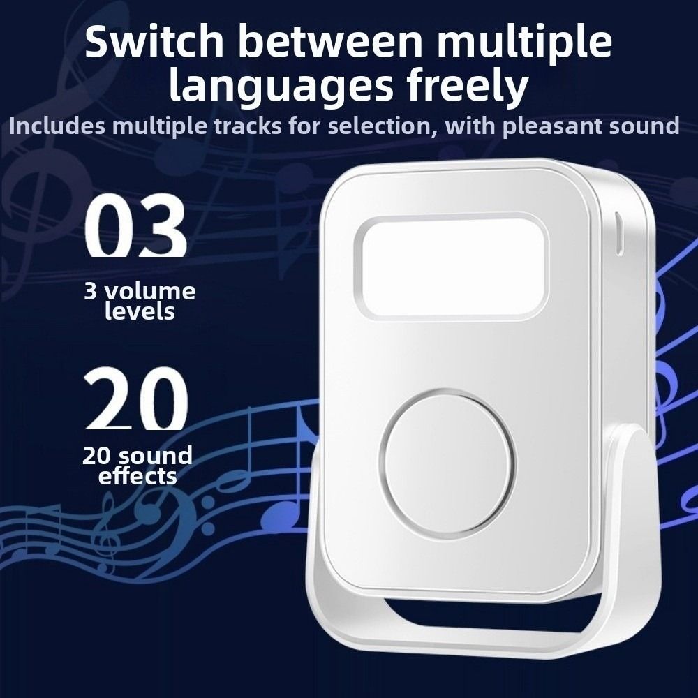 Sensor Inframerah Pintar, Bel  - Wireless Door Sensor ulasan dan harga