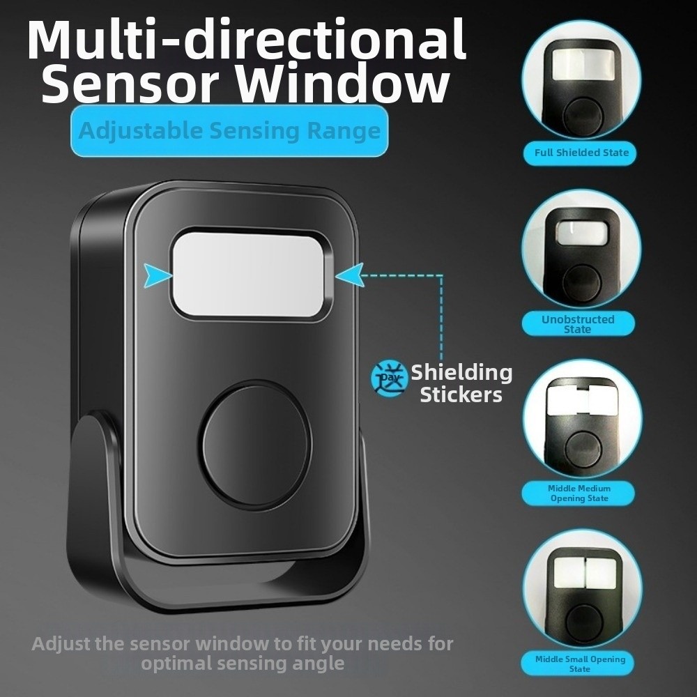 Sensor Inframerah Pintar, Bel  - Wireless Door Sensor ulasan dan harga
