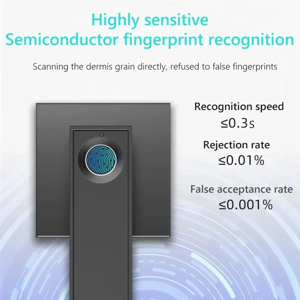 Kunci Pintu Pintar Baru Dengan - Smart Home Door Lock ulasan dan harga