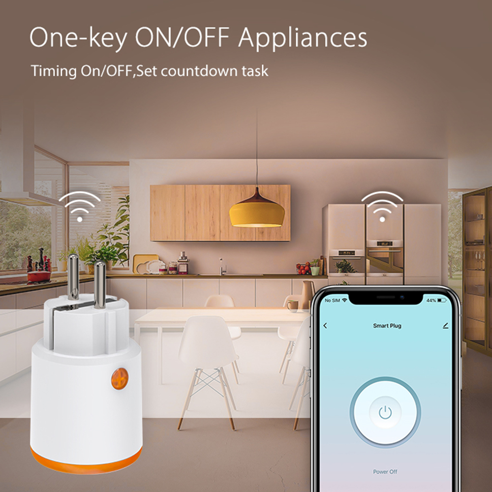 Soket Steker Zigbee Pintar 368 - Smart Home Wiser ulasan dan harga