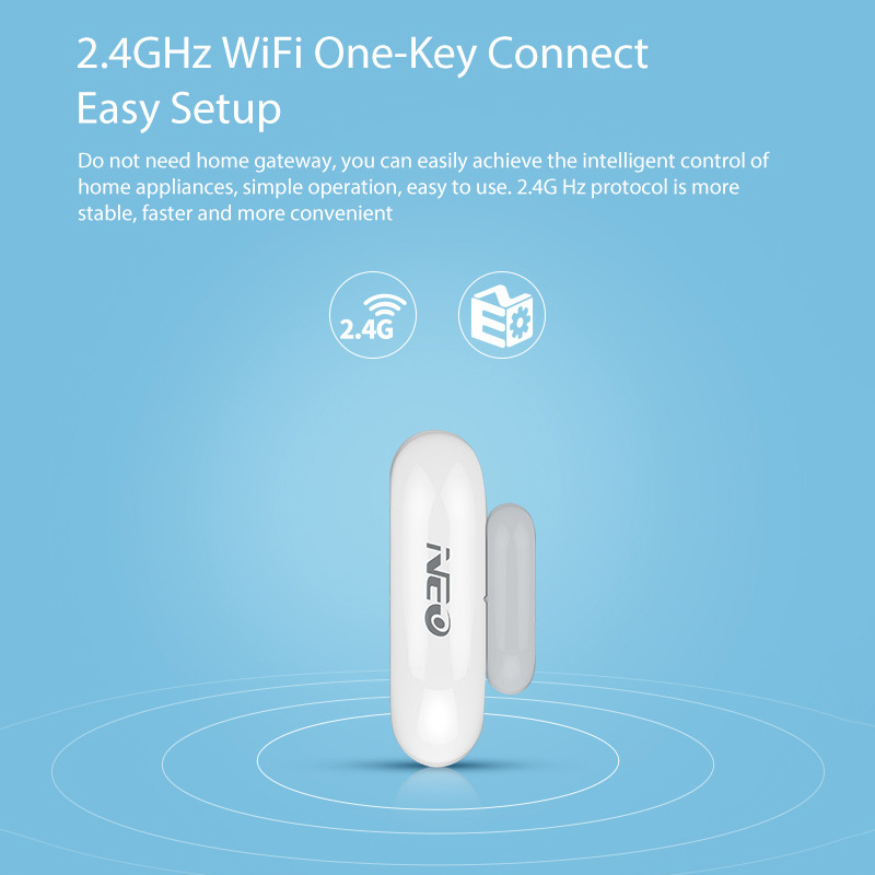 Tuya WiFi Sensor Pintu & Jende - Wireless Door Sensor ulasan dan harga