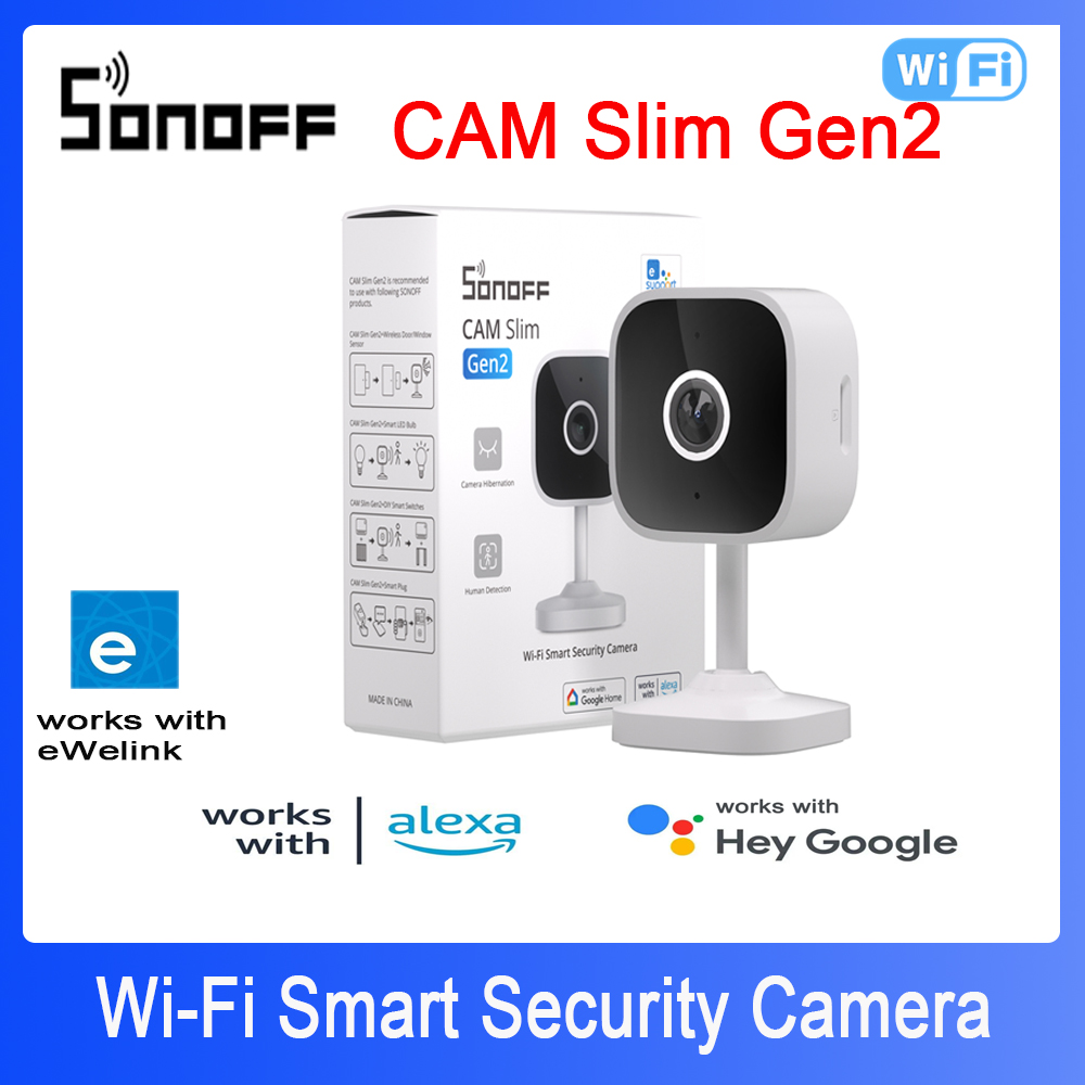 SONOFF CAM Slim Gen2, kamera k - Smart Home Video ulasan dan harga