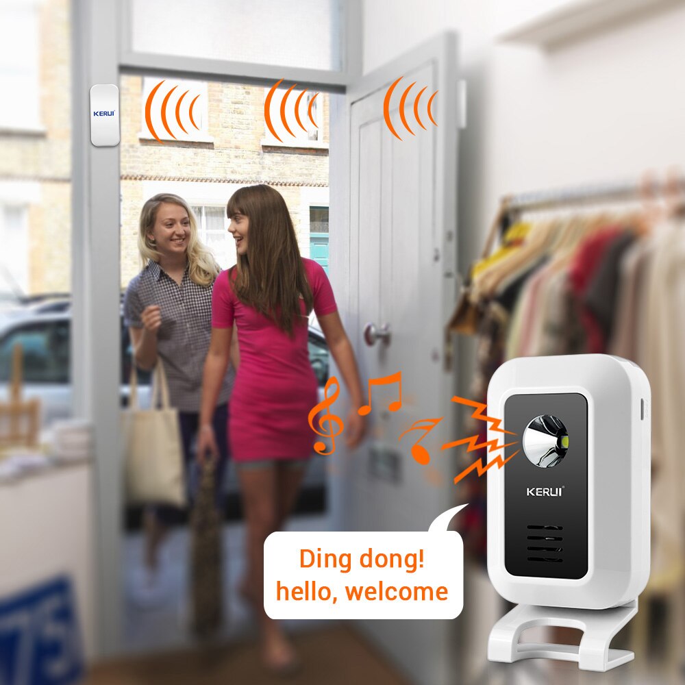 KERUI M7 Alarm keamanan Sensor - Wireless Door Sensor ulasan dan harga