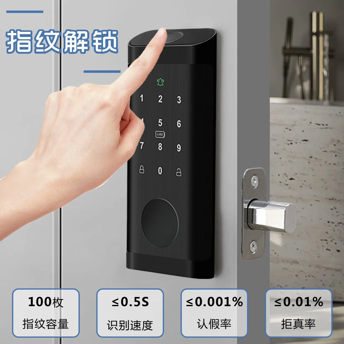 Kunci Sidik Jari Tahan Air Tuy - Smart Home Door Lock ulasan dan harga