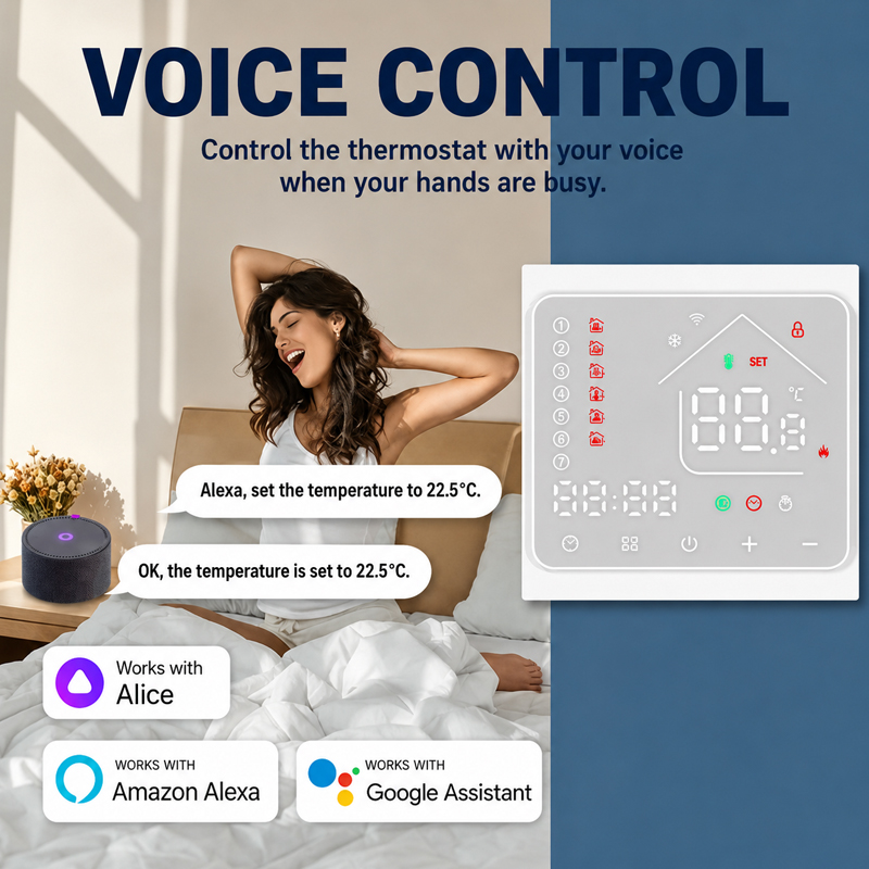Termoregulator Pemanas Lantai  - Smart Home Wiser ulasan dan harga