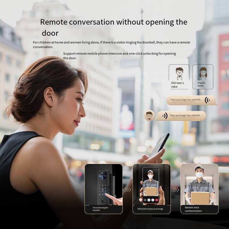 Kunci Pintar Digital Elektroni - Smart Home Door Lock ulasan dan harga