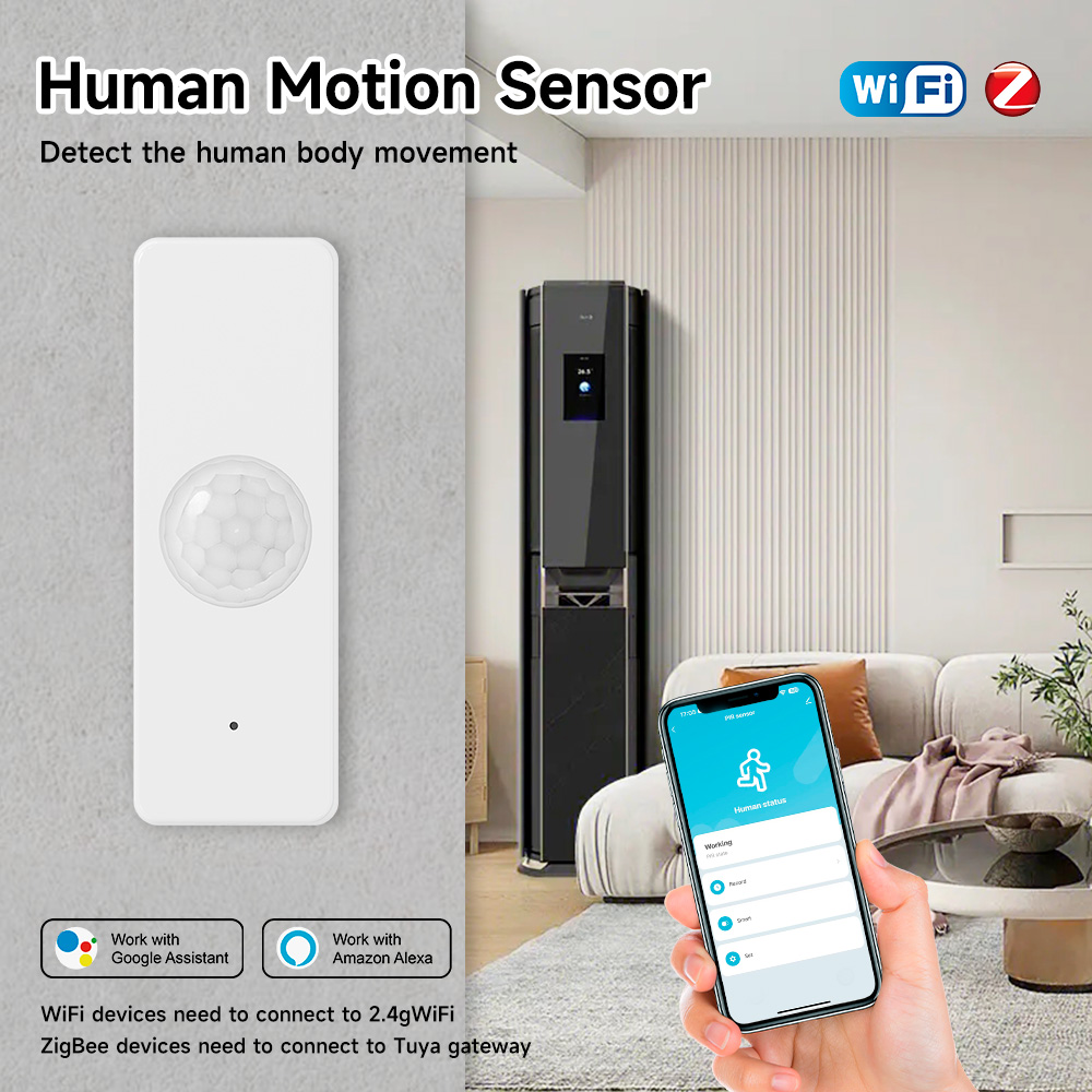 Tuya WiFi Zigbee PIR Sensor Ge - Smart Home Wiser ulasan dan harga