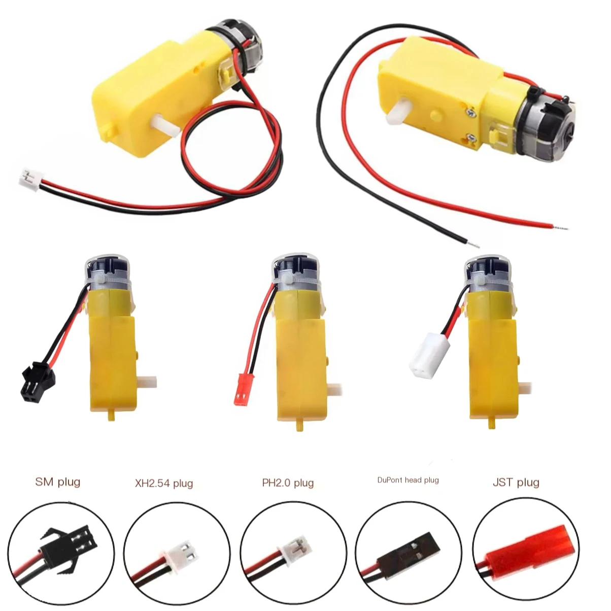 TT DC Motor 3 V-6 V DIY mobil  - Smart Home Yellow ulasan dan harga