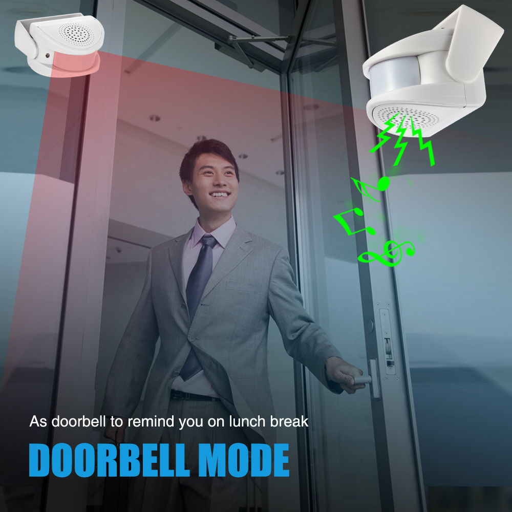 32 Lagu Bel Lonceng Inframerah - Wireless Door Sensor ulasan dan harga