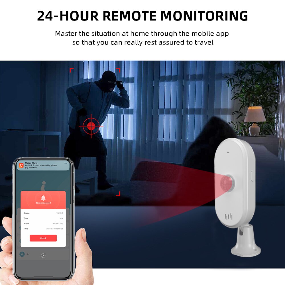 ONENUO Tuya Alarm maling WiFi, - Smart Home Wiser ulasan dan harga