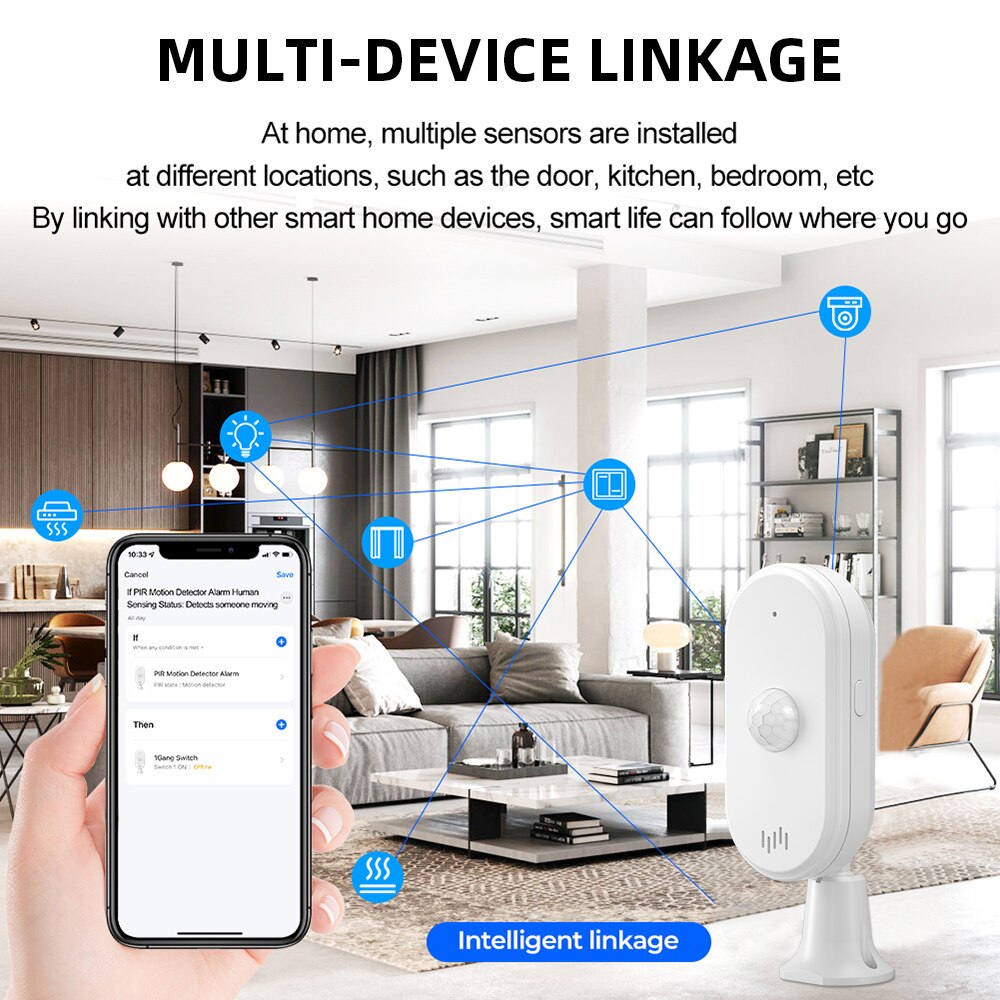 ONENUO Tuya Alarm maling WiFi, - Smart Home Wiser ulasan dan harga